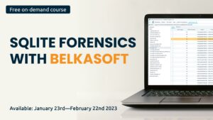 MergenPro Belkasıft SQLite Forensics Training