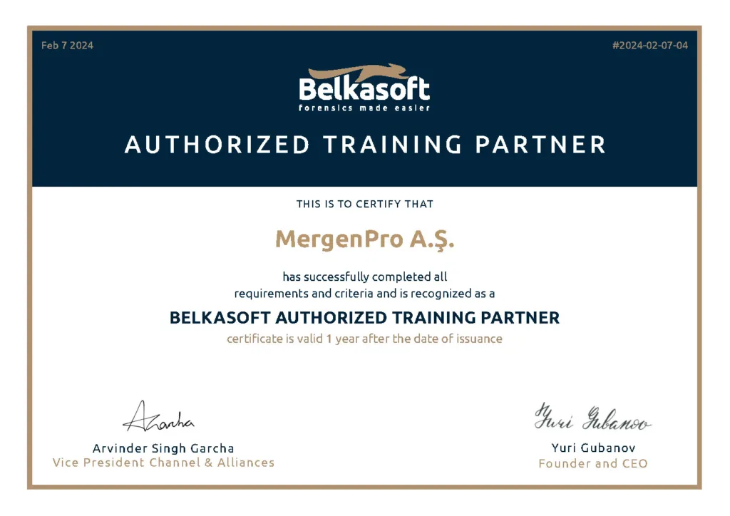 MergenPro_Belkasoft-Authorized-Training-Partner_Turkey